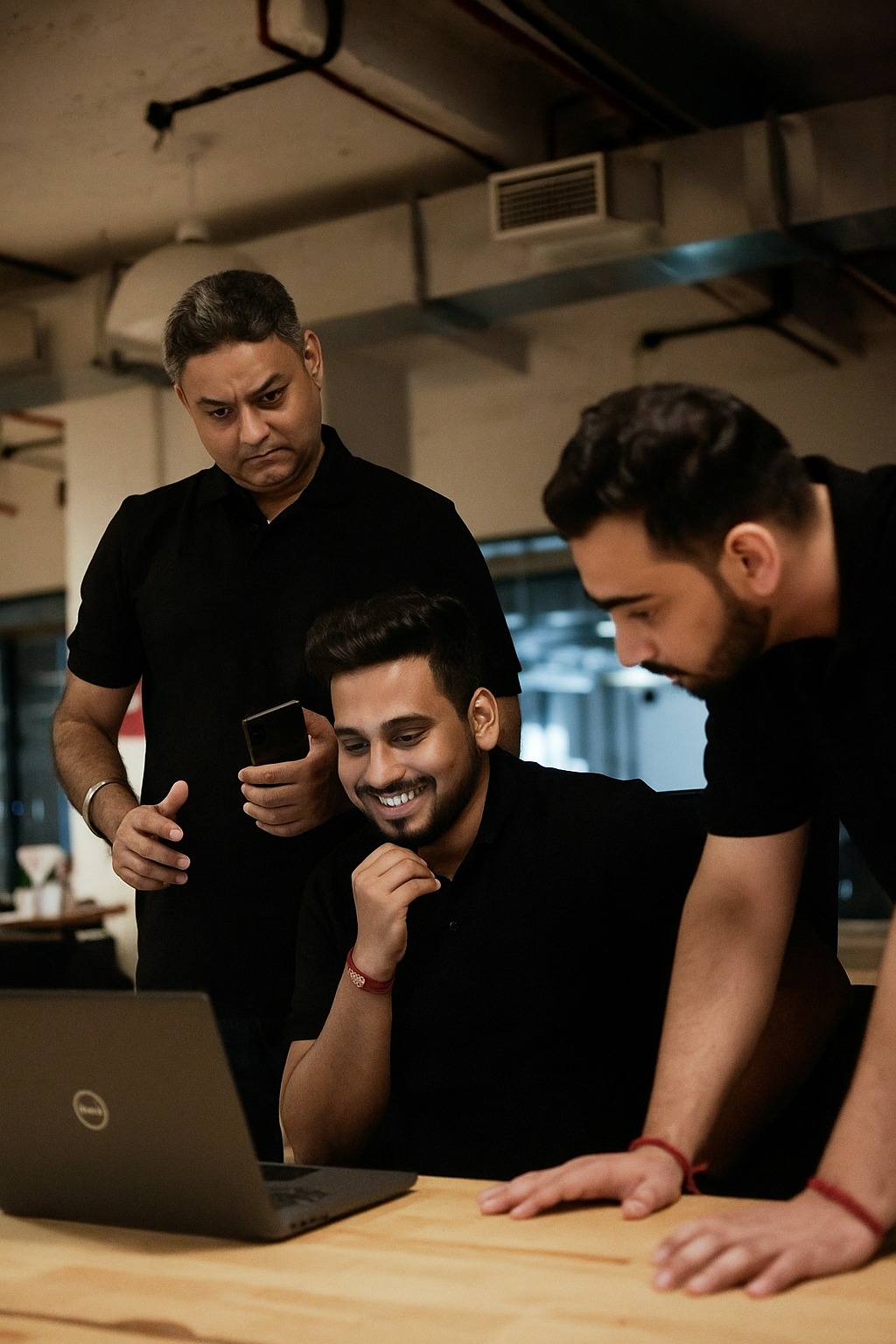 Team working together